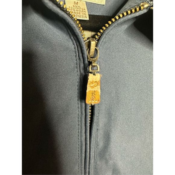 Peter Millar Gregory Blue Water Repel Microfiber Jacket Coat Size Medium Men's - Picture 7 of 7